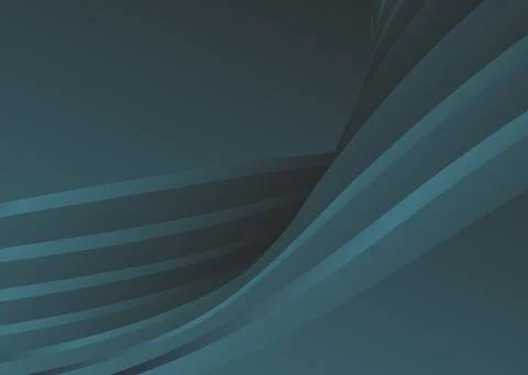 Abstract gradient waves background and folds. 3D illustration in gentle paste Stock Illustration