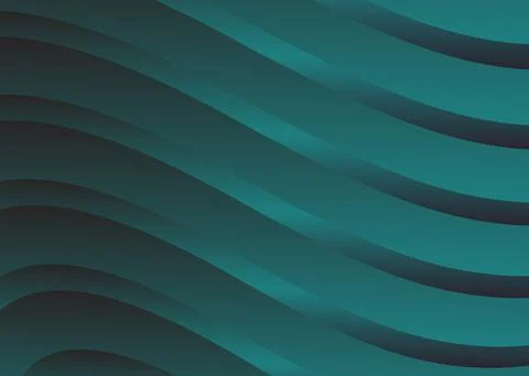 Abstract gradient waves background and folds. 3D illustration in gentle paste Ilustración de archivo