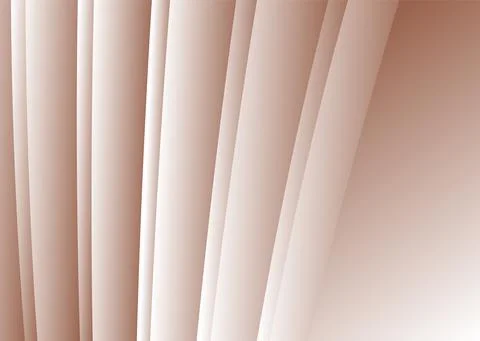 Abstract gradient waves background and folds. 3D illustration in gentle paste Stock Illustration