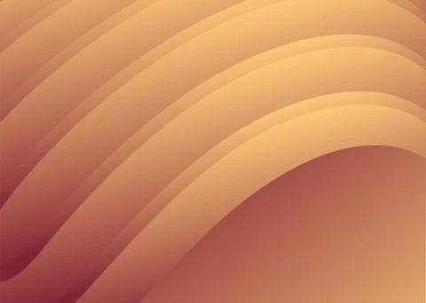 Abstract gradient waves background and folds. 3D illustration in gentle paste イラスト素材