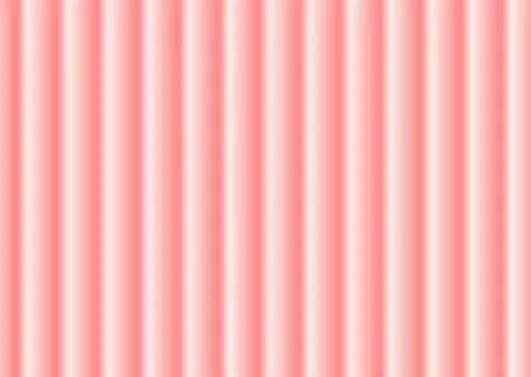 Abstract gradient waves background and folds. 3D illustration in gentle paste イラスト素材