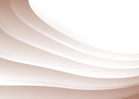 Abstract gradient waves background and folds. 3D illustration in gentle paste Illustrazione stock