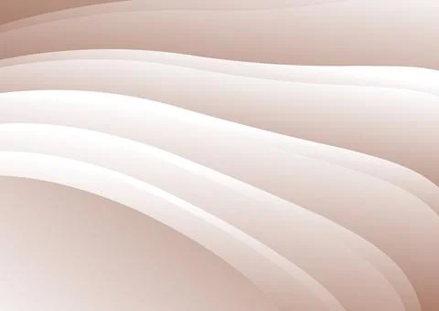 Abstract gradient waves background and folds. 3D illustration in gentle paste 스톡 일러스트
