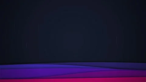 Abstract Gradient Waves Background with Dark Blue and Purple Tones Stock Footage 348070538