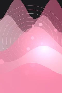 Abstract Gradient Waves Background Фото
