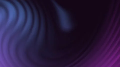 Abstract Gradient Waves in Dark Purple and Blue Tones with Subtle Flowing M.. Video stock 341926895
