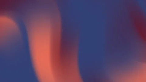Abstract Gradient Waves Flowing in Soft Blue and Coral Background Видео 334844132