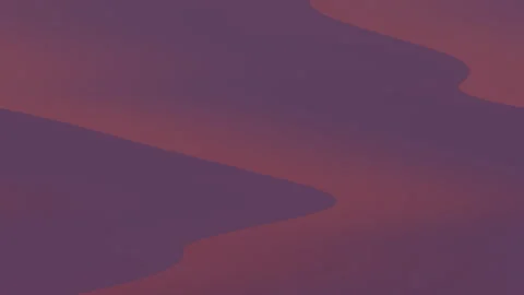 Abstract Gradient Waves Flowing in Soft Purple Background Video stock 334844653