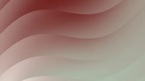 Abstract Gradient Waves Flowing in Soft Red and White Background Видео 334908080