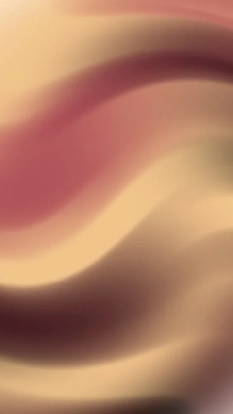 Abstract Gradient Waves Flowing in Soft Warm Tones Video stock 335067428
