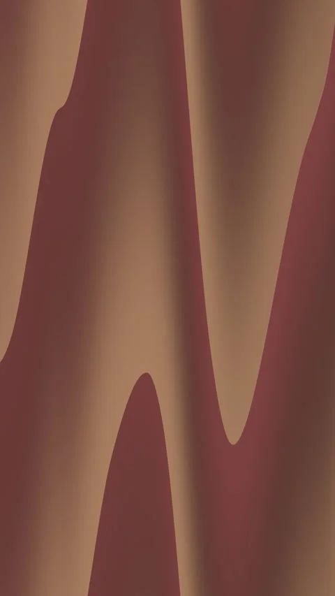 Abstract Gradient Waves Flowing in Warm Earth Tone Background Vidéo 335067494