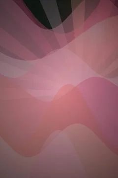 Abstract Gradient Waves Stock Illustration