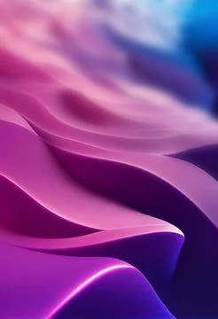 Abstract gradient waves pattern Stock Illustration