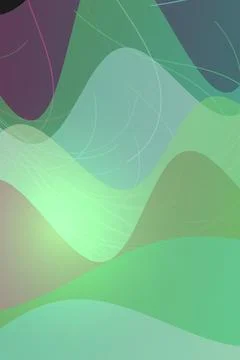 Abstract Gradient Waves Stockfoto's