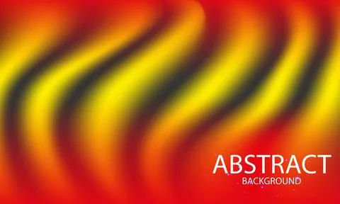 Abstract gradient wavy brackground Stock Illustration