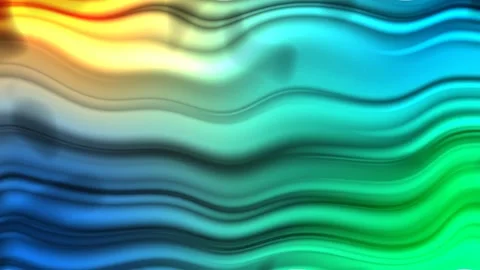 Abstract gradient wavy surface Stock-Footage 170223098
