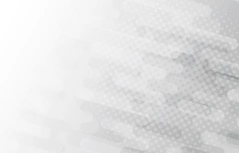 Abstract gradient white and gray color of stripe rounded lines pattern. Stock Illustration