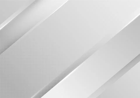 Abstract gradient white and gray technology template design with halftone Stock-Illustration