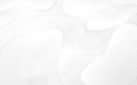 Abstract gradient white and gray drawing design decoration fluid style. Stock Illustration