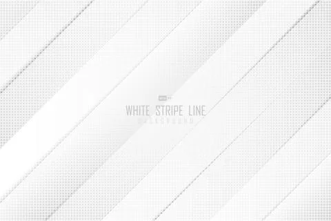 Abstract gradient white gray stripe line halftone decorative pattern design Stock Illustration