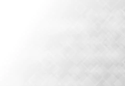 Abstract gradient white grey square pattern design of technology background. Stock Illustration