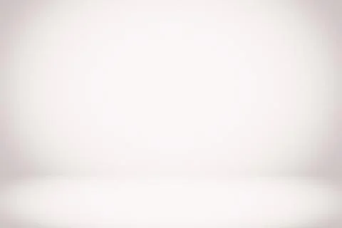 Abstract Gradient White Room Background. Stock Photos