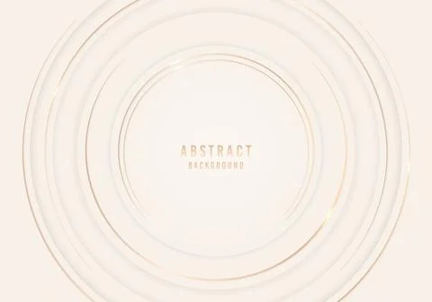 Abstract gradient white template design artwork of luxury. Stock Illustration