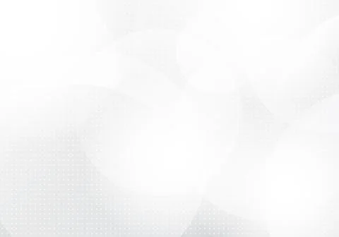 Abstract gradient white template of futuristic artwork decoration template. Stock-Illustration