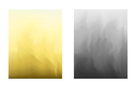 Abstract gradient yellow and gray backgrounds Stock Illustration