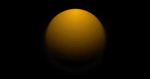 Abstract gradient yellow shape with noise effect Stock Footage 331374483