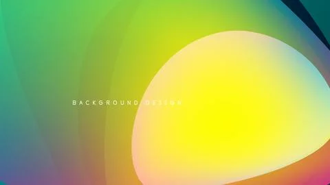 Abstract gradients blend, creating dynamic visual flow. Bright colors contrast Stock-Illustration