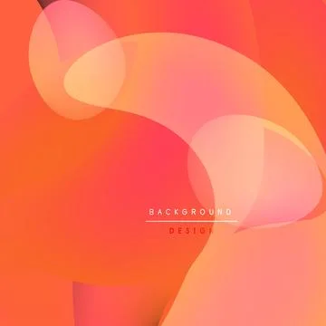Abstract gradients blend, creating flowing shapes. Warm colors dominate イラスト素材