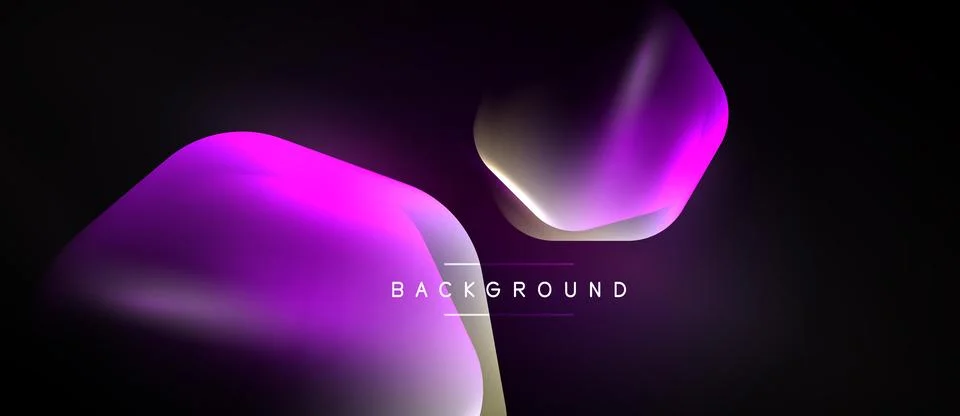 Abstract gradients blend, creating fluid shapes. Pink, purple hues dominate.. Stock Illustration