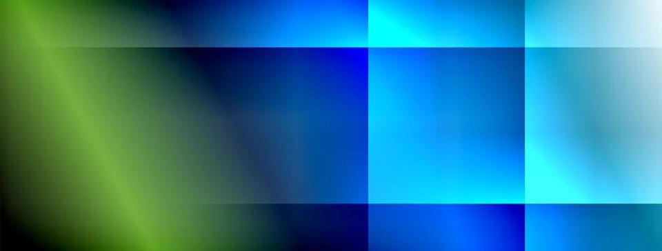 Abstract gradients blend, forming rectangular shapes. Colors transition from イラスト素材