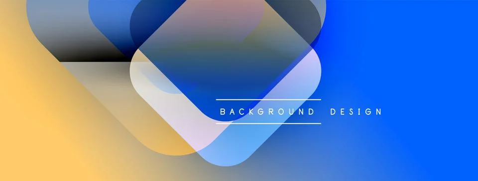 Abstract gradients overlap, creating dynamic visual effect. Blue, orange hues 스톡 일러스트