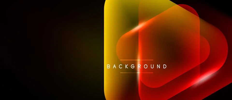 Abstract gradients overlap, creating dynamic visual effect. Text background Stock Illustration