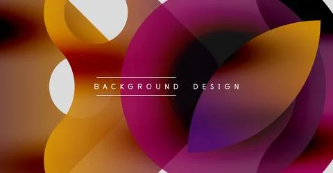 Abstract gradients overlap, creating vibrant visual texture. Modern design Stock Illustration