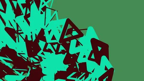 Abstract graffiti art pattern with green and dark shapes Ilustração Stock