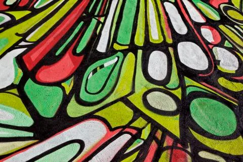 Abstract graffiti design 스톡 사진