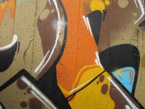 Abstract graffiti Stock Illustration