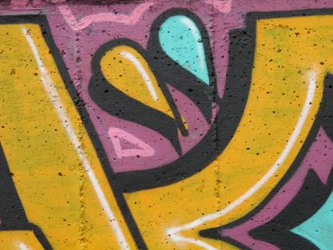 Abstract graffiti Stock Illustration