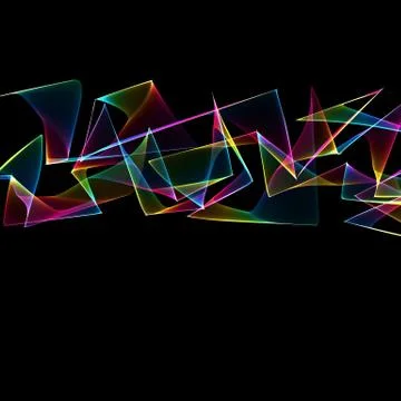 Abstract graffiti Stock Illustration