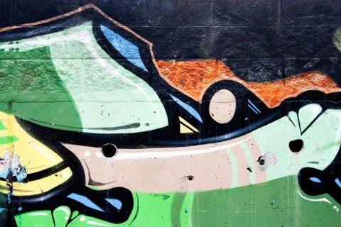 Abstract graffiti Stock Photos