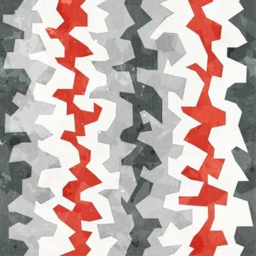 Abstract graffiti seamless pattern with grunge effect Stock Illustration