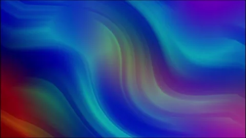 Abstract graident waves background 4k video Video stock 295019919
