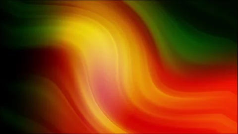 Abstract graident waves background 4k video Stock Footage 295020032