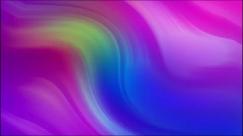 Abstract graident waves background 4k video Stock Footage 295020051