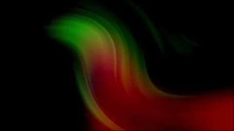 Abstract graident waves background 4k video Stock Footage 295020102