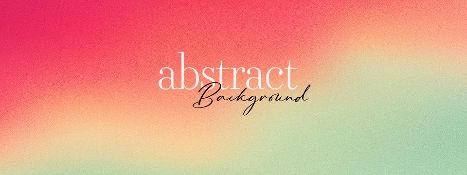 Abstract grain sunset sky background with warm gradient and sand noise text.. Stock Illustration