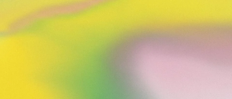 Abstract grain texture background with soft yellow and pink gradient mesh. Stock Illustration